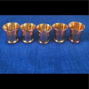 Fire King Depression Glasses 5 Pc. Shot Glass Lot